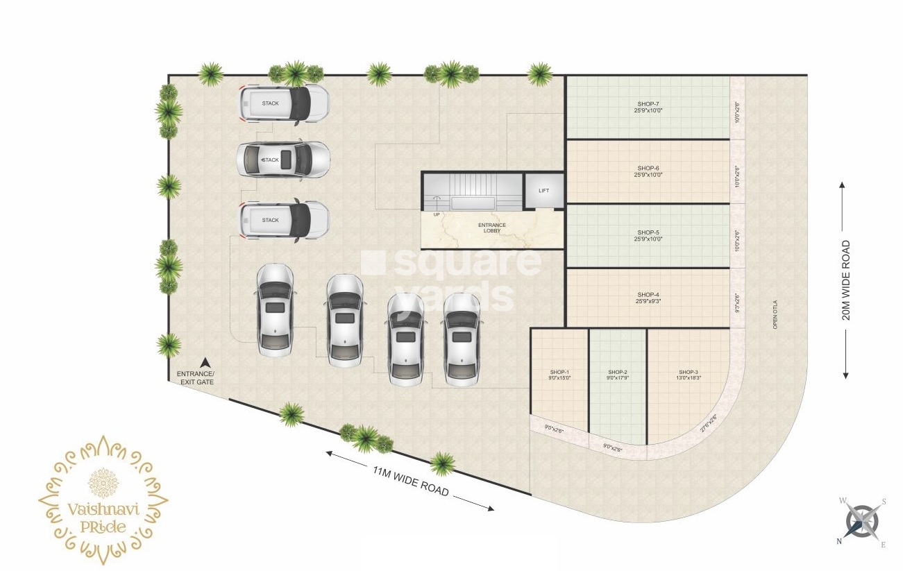 RK Vaishnavi Pride Master Plan Image