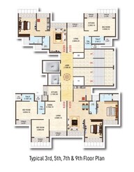 Royal Yusra Heights Floor Plans