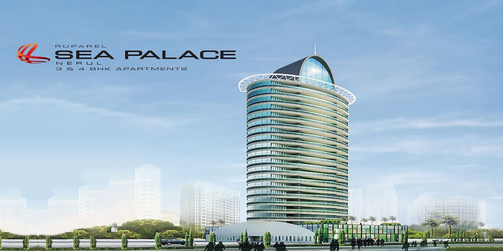 Ruparel Sea Palace residential project in Seawoods Sector 36