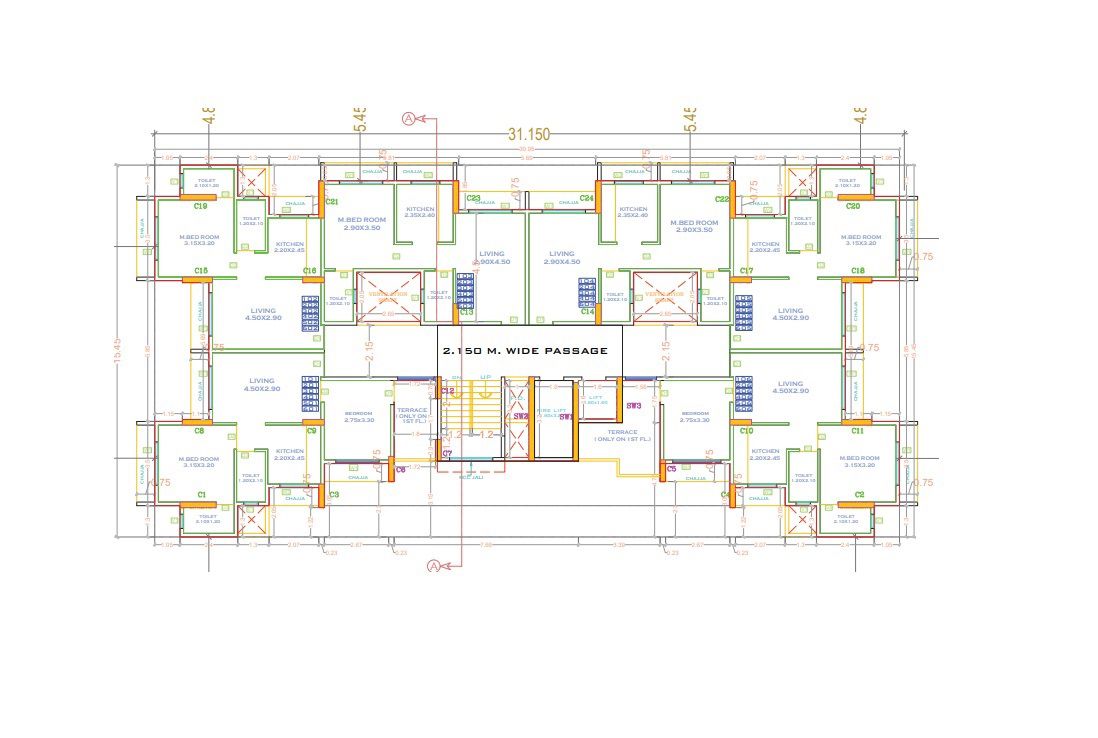 Sadguru Shree Swami Samarth Residency Floor Plans