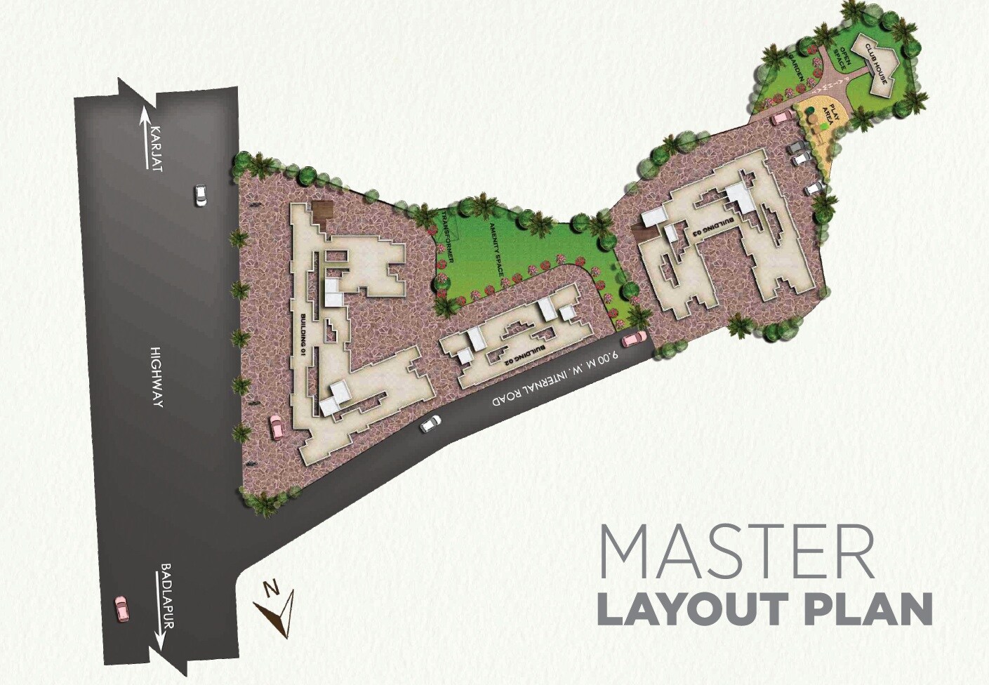 Sahajanand Vrindavan Heights Master Plan 1