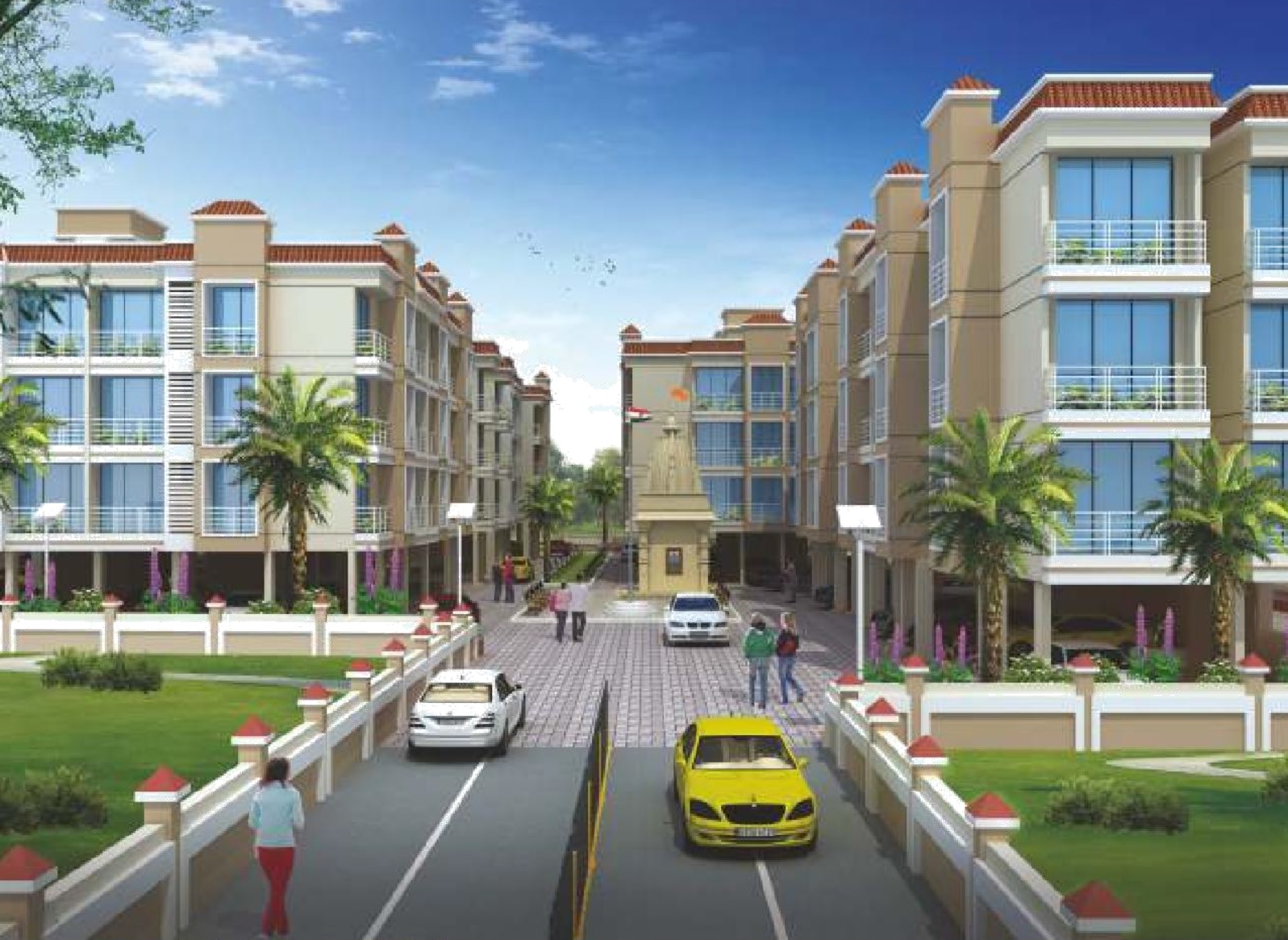 Sai Hill View Residency Apartment Exteriors