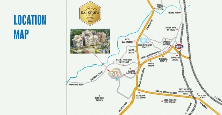 Sai Krupa Valley Location Image