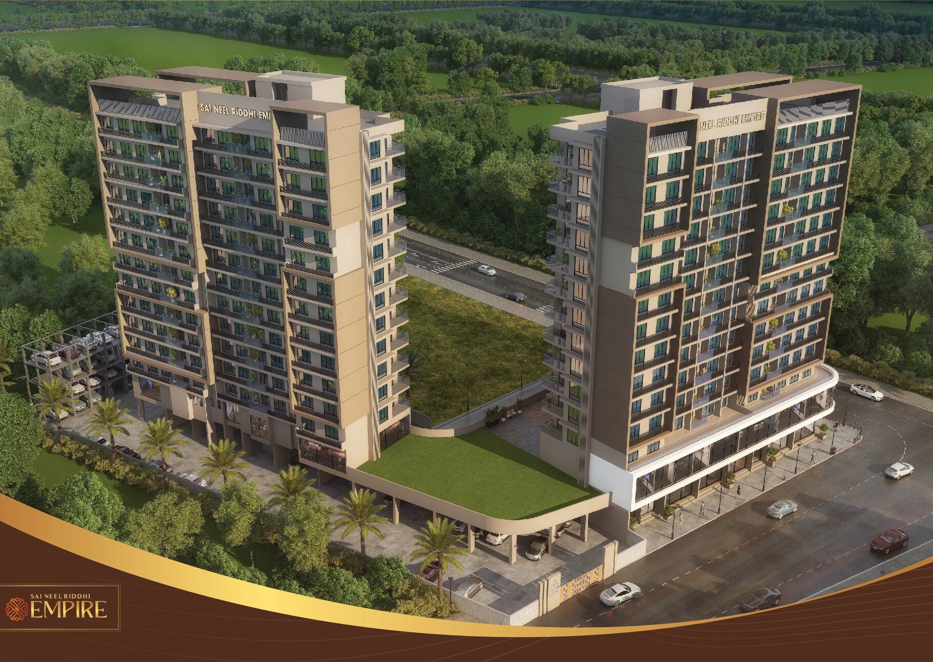 Sai Neel Riddhi Empire Apartment Exteriors