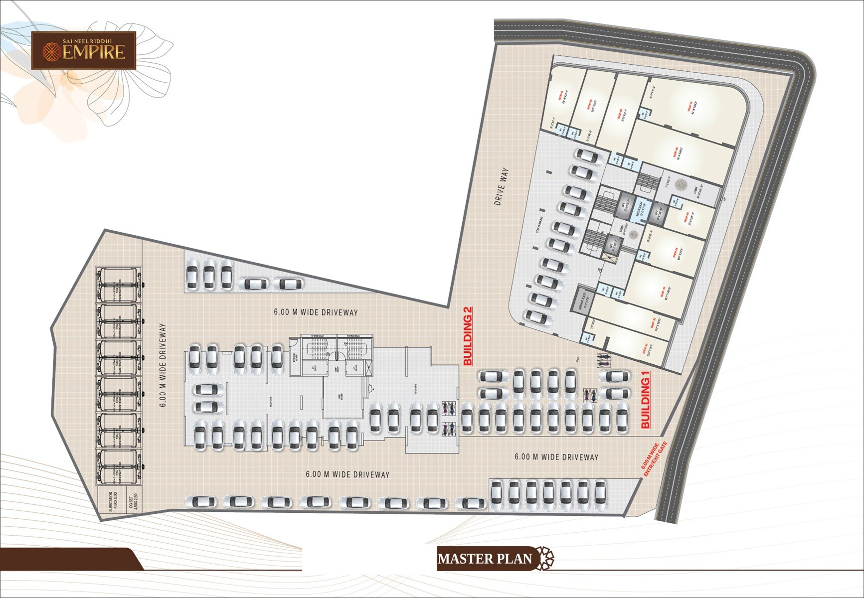 Sai Neel Riddhi Empire Master Plan 1