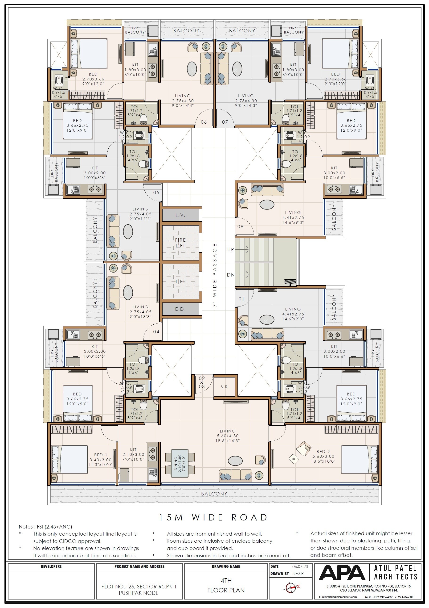 Sai Prestige Floor Plans