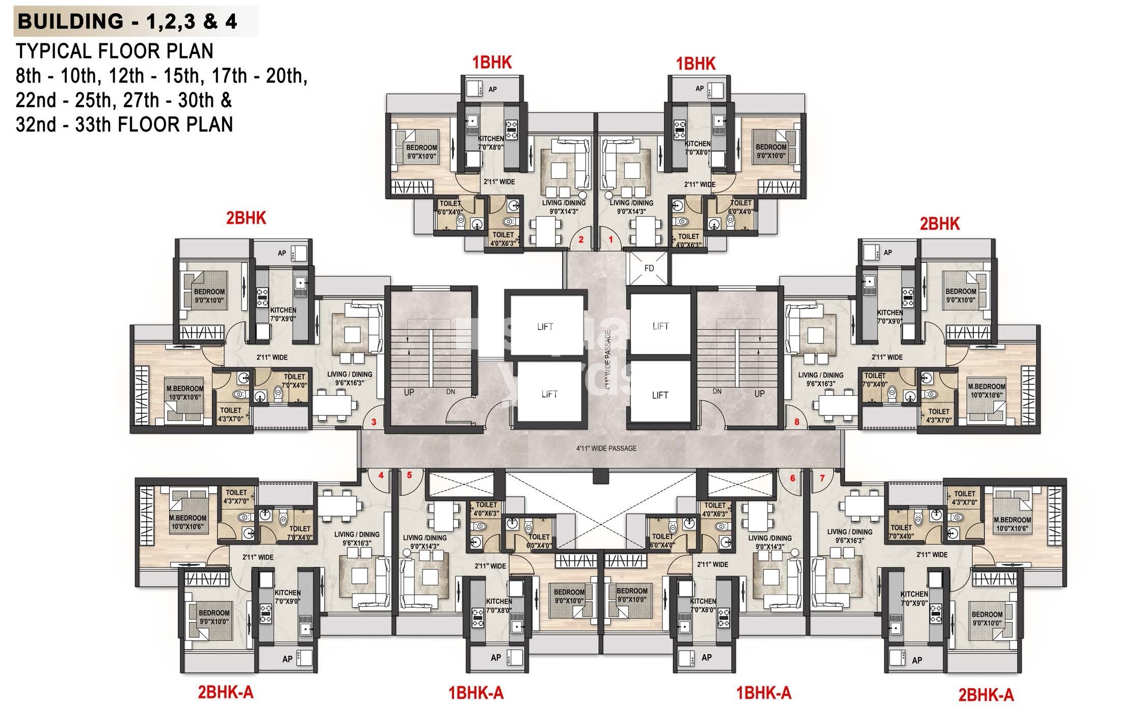 Sai Proviso Atlantis Floor Plans