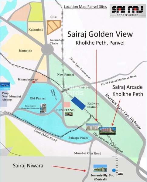 sairaj golden view project location image1