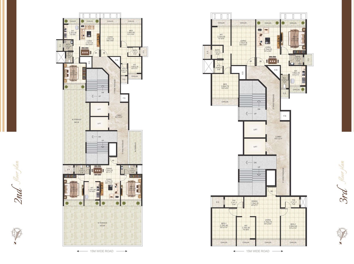 Sakha Heights Floor Plans