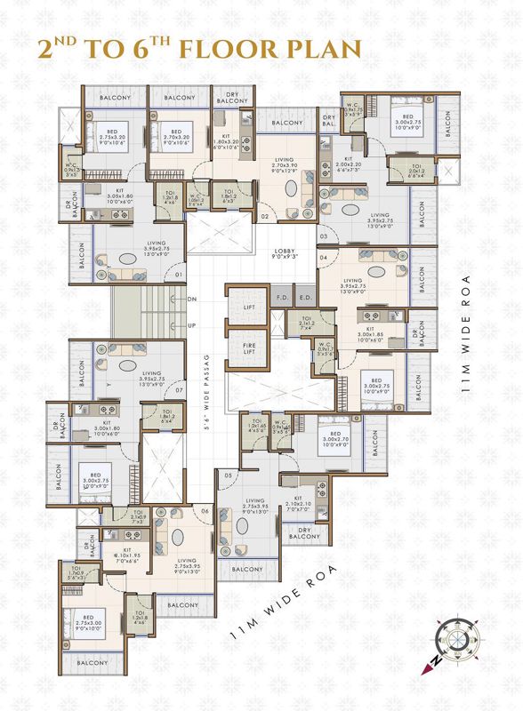 Sambhav Deep Niketan Floor Plans