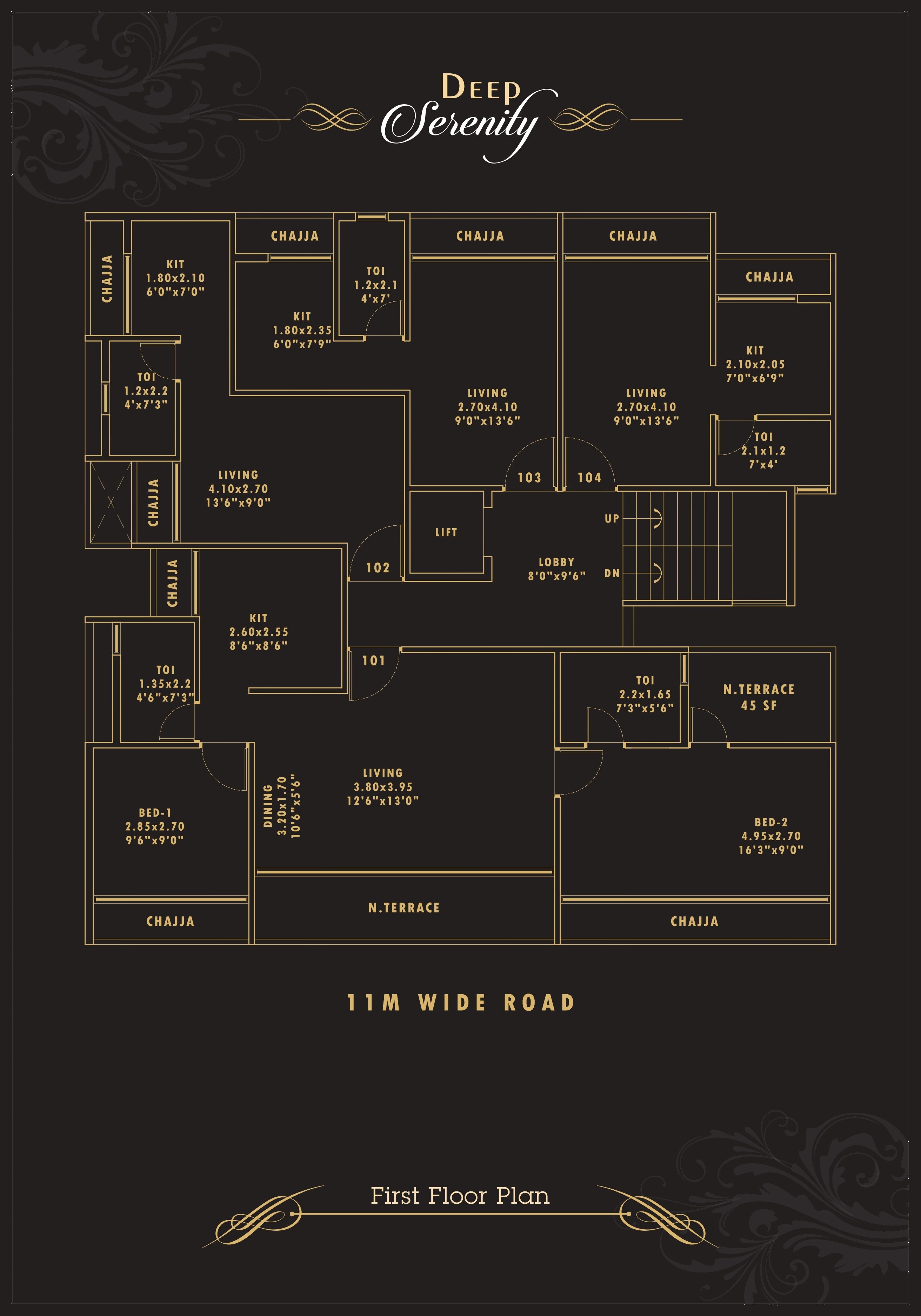 Sambhav Deep Serenity Floor Plans
