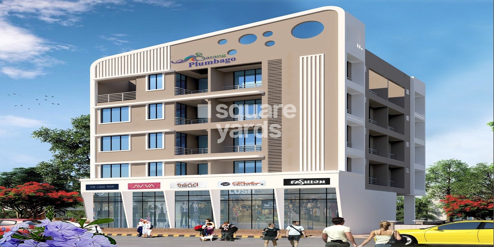 Sarang Plumbago residential project in Vadghar