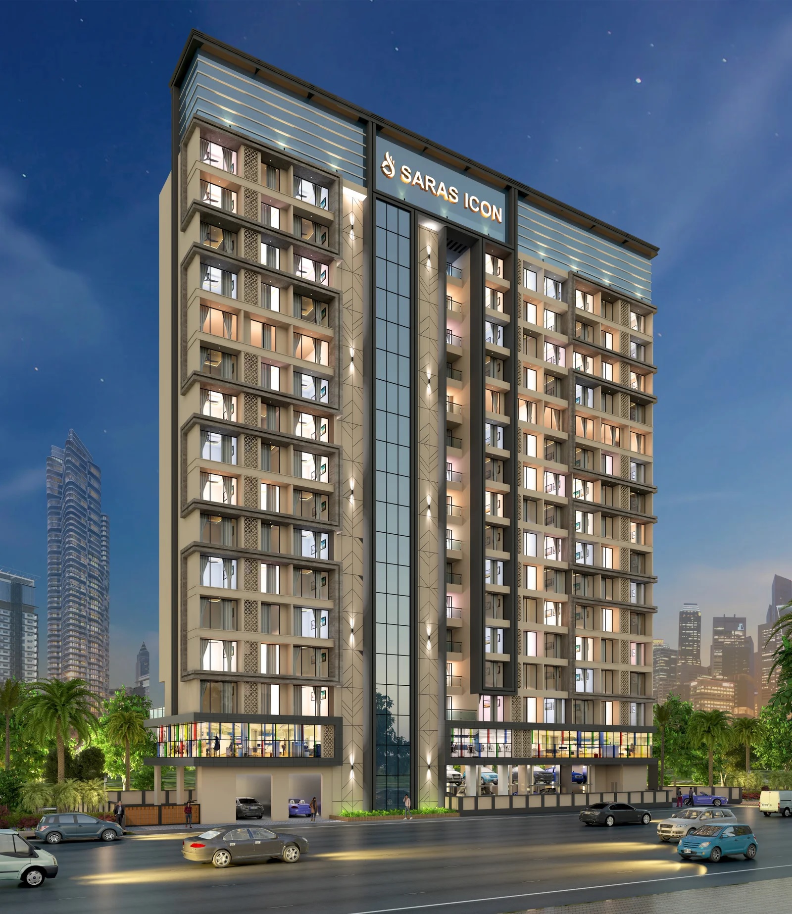 Saras Icon Apartment Exteriors