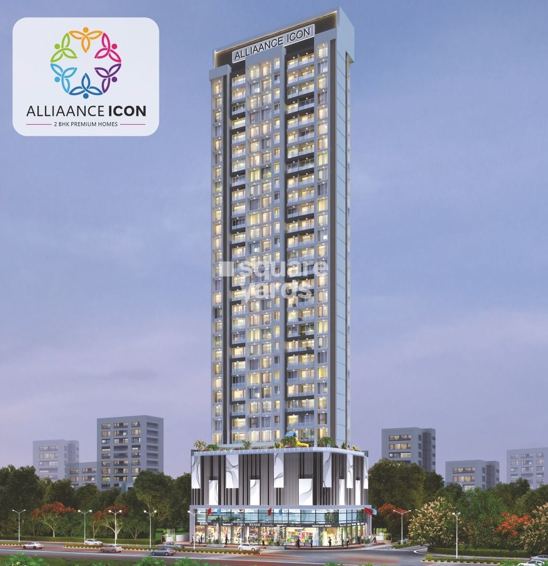 Satyam Alliaance Icon Tower View