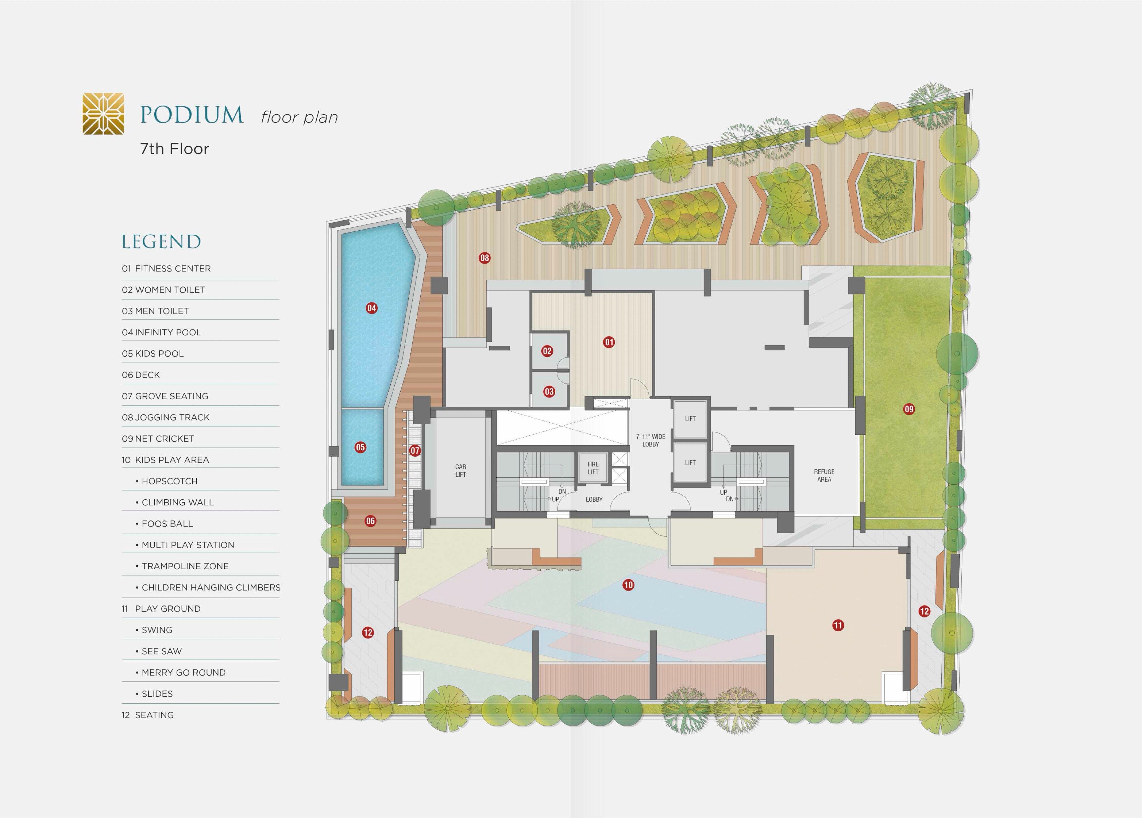 Satyam Altura Master Plan 1