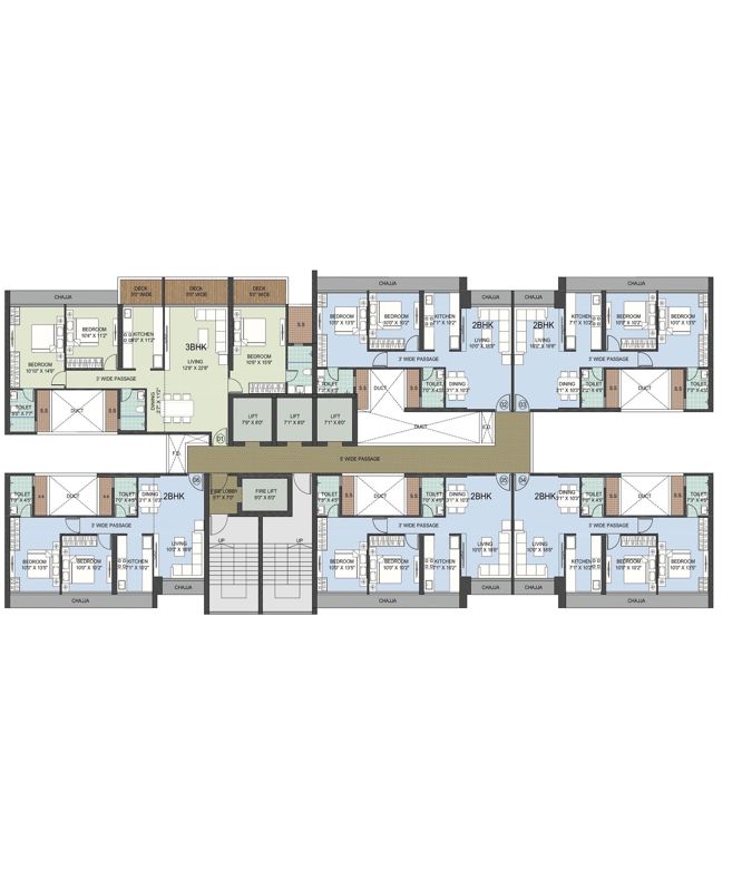 Satyam Ashtavinayak Floor Plans