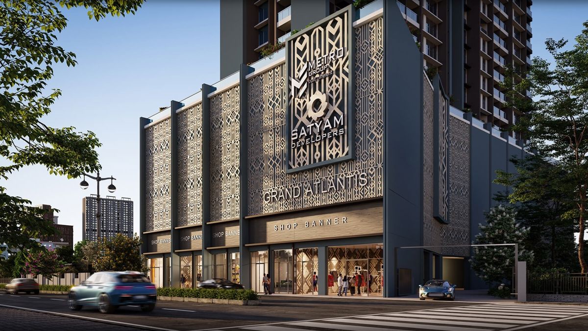 Satyam Grand Atlantis Entrance View