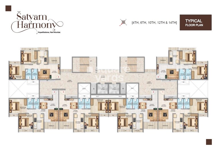 Satyam Harmony Kopar Khairane Floor Plans 1