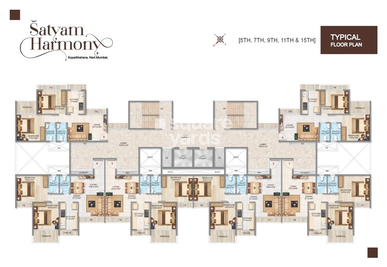 Satyam Harmony Kopar Khairane Floor Plans 2