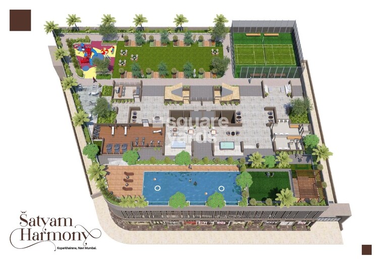 Satyam Harmony Kopar Khairane Master Plan Image