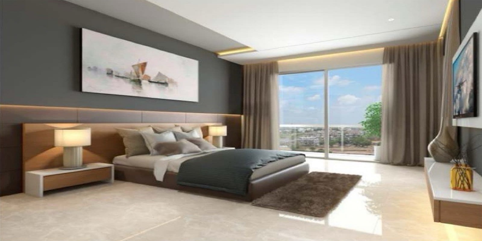 Satyam Stella Apartment Interiors