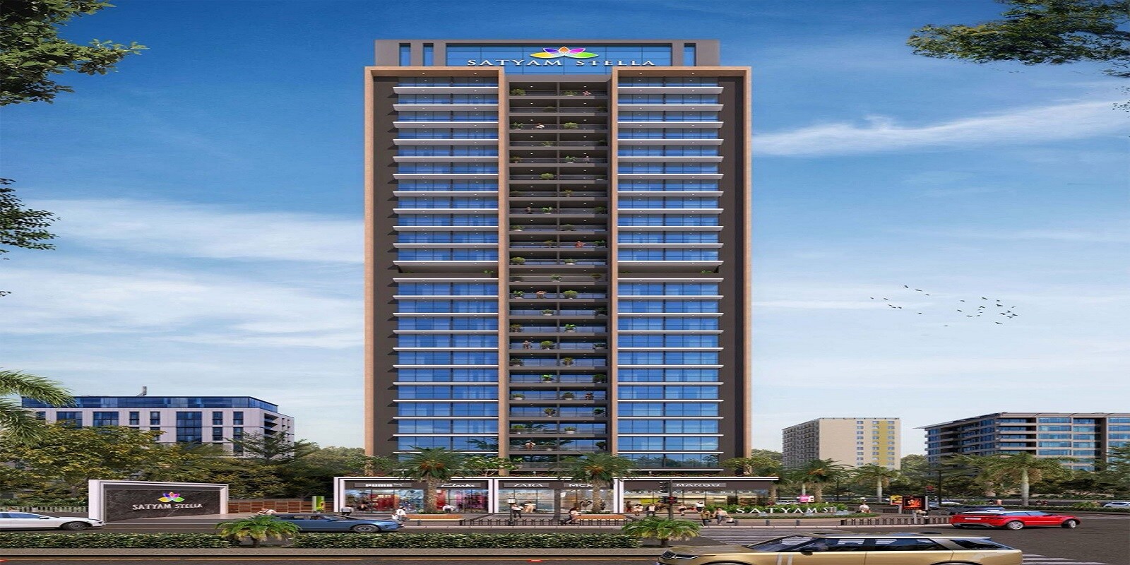 Satyam Stella residential project in Sector 3 Kopar Khairane
