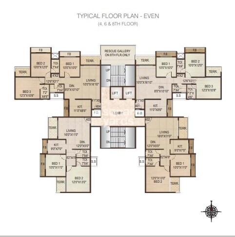 Sea Regency Floor Plans 6