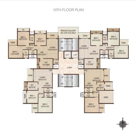 Sea Regency Floor Plans 4