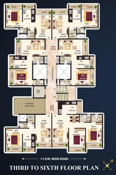 SG Ashtavinayak Diamond Floor Plans 4