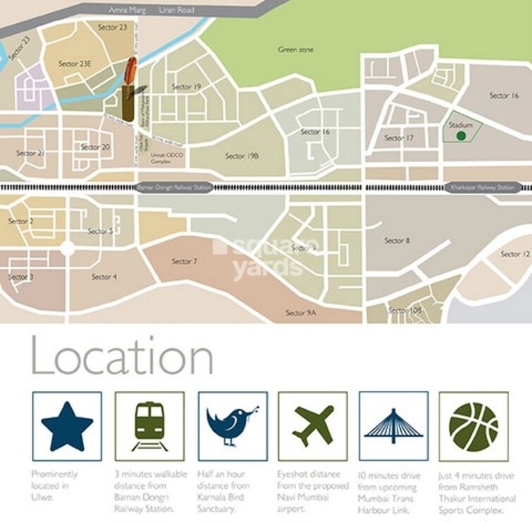 Shagun White Woods Location Image