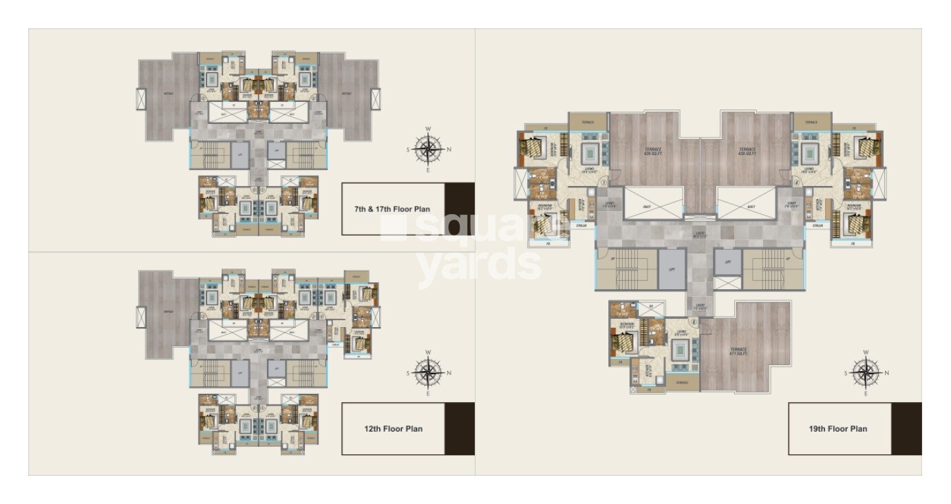 Shakti Aura Floor Plans 1