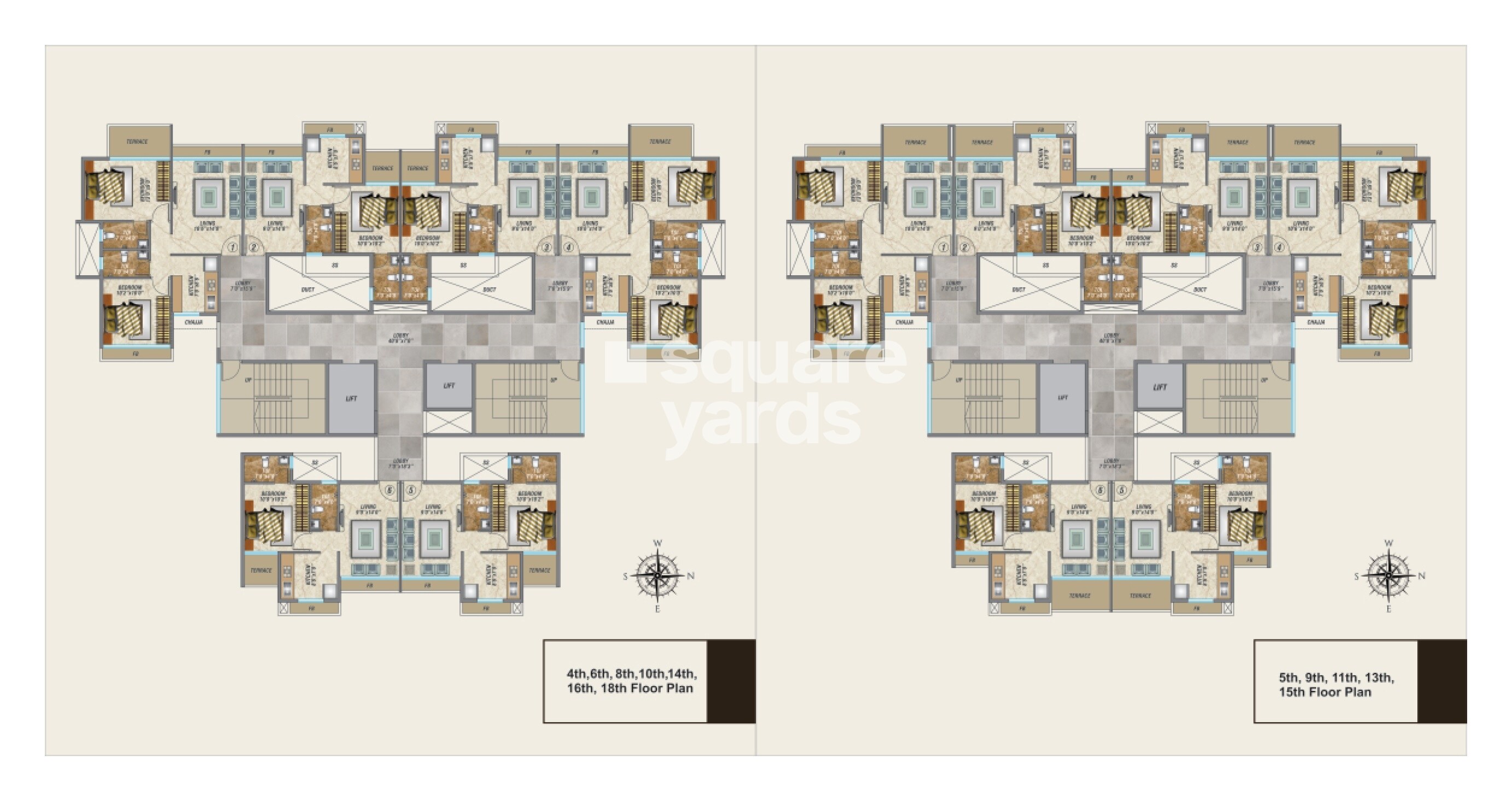 Shakti Aura Floor Plans 2