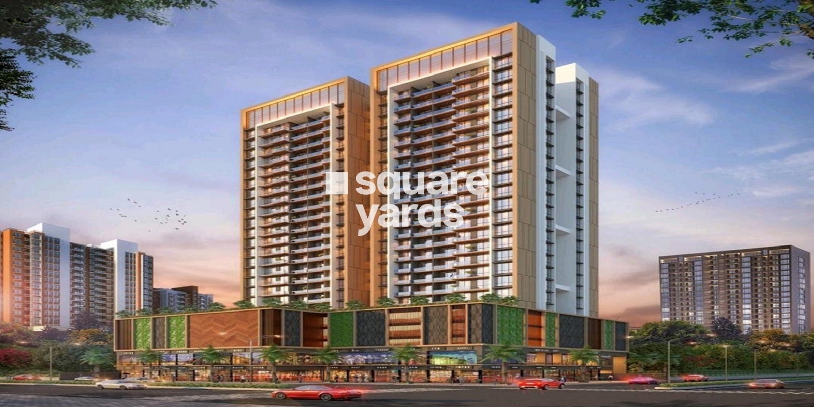 Shakti One Luxuria Apartment Exteriors