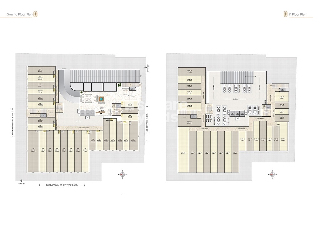 Shakti One Luxuria Floor Plans