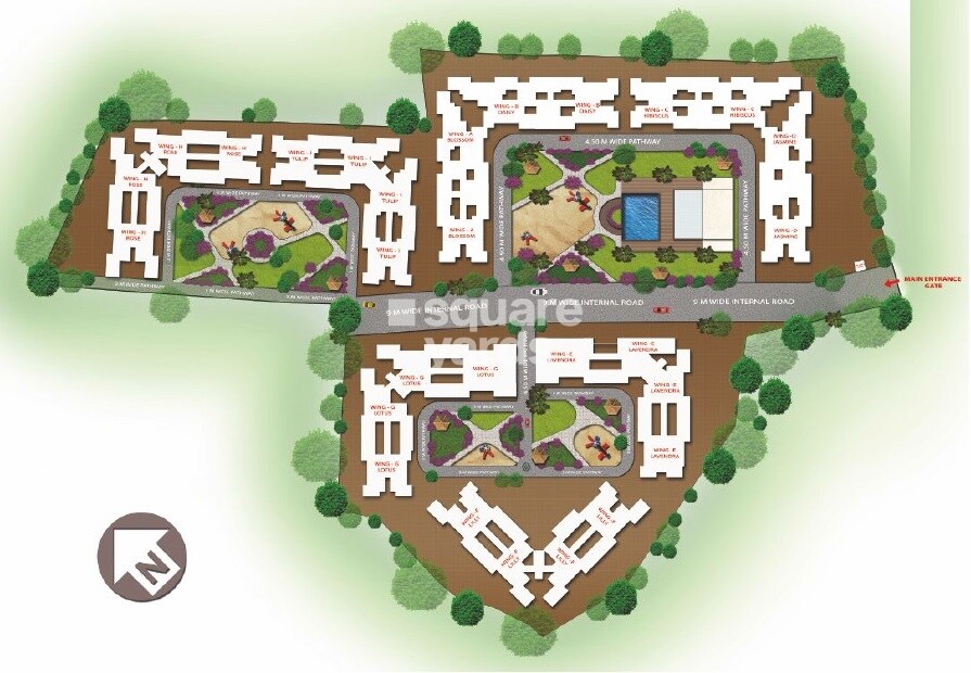 Shakti The Green Orchid Master Plan Image