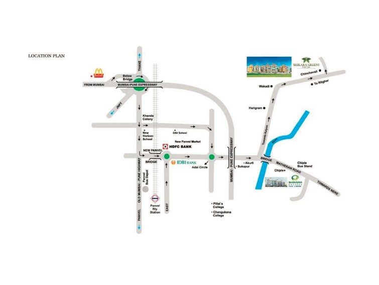 Shikara Greens Phase I Location Image