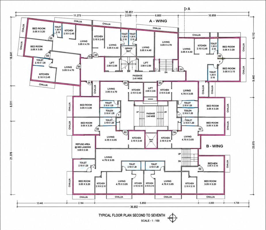 Shiv Enclave Floor Plans