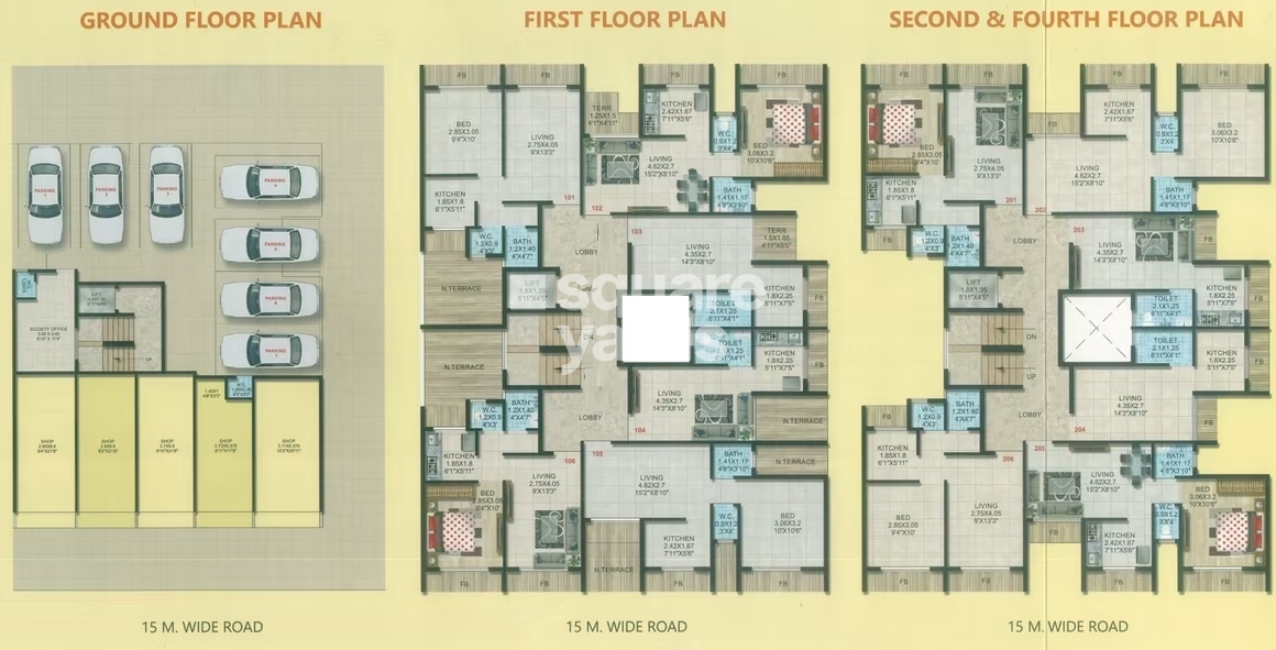 Shiv Sagar Apartment Taloja Floor Plans