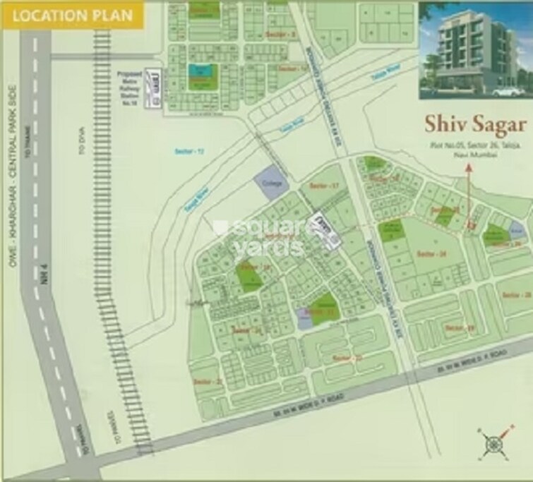 Shiv Sagar Apartment Taloja Location Image