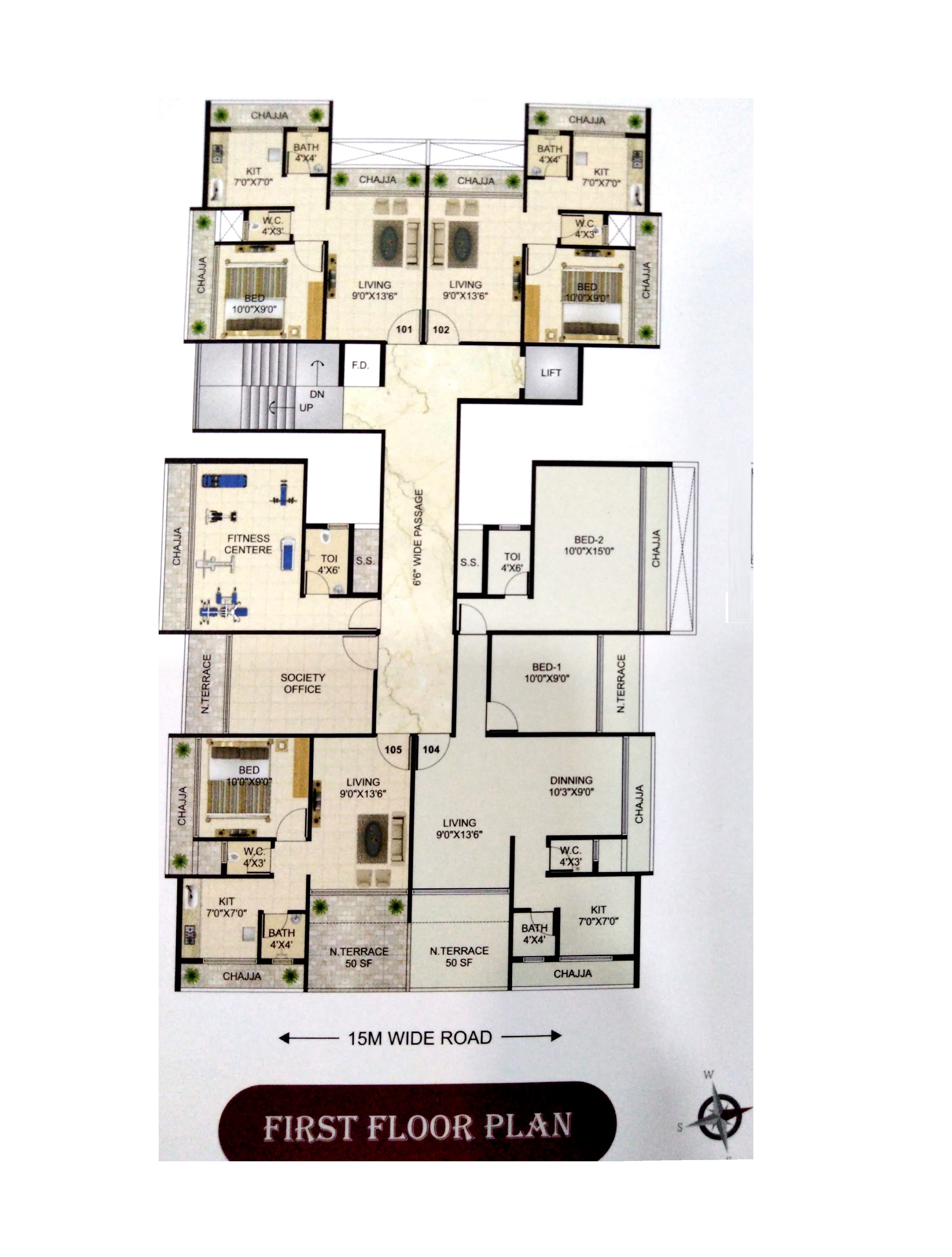 Shiv VLC Shree Aaradhana Floor Plans