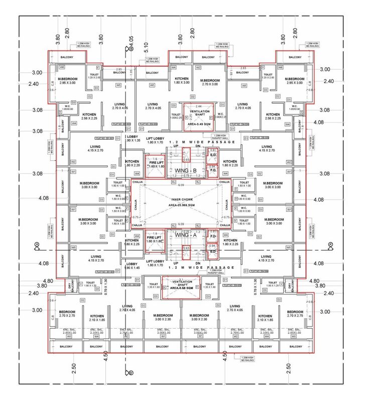 Shivesh Mahavir Floor Plans