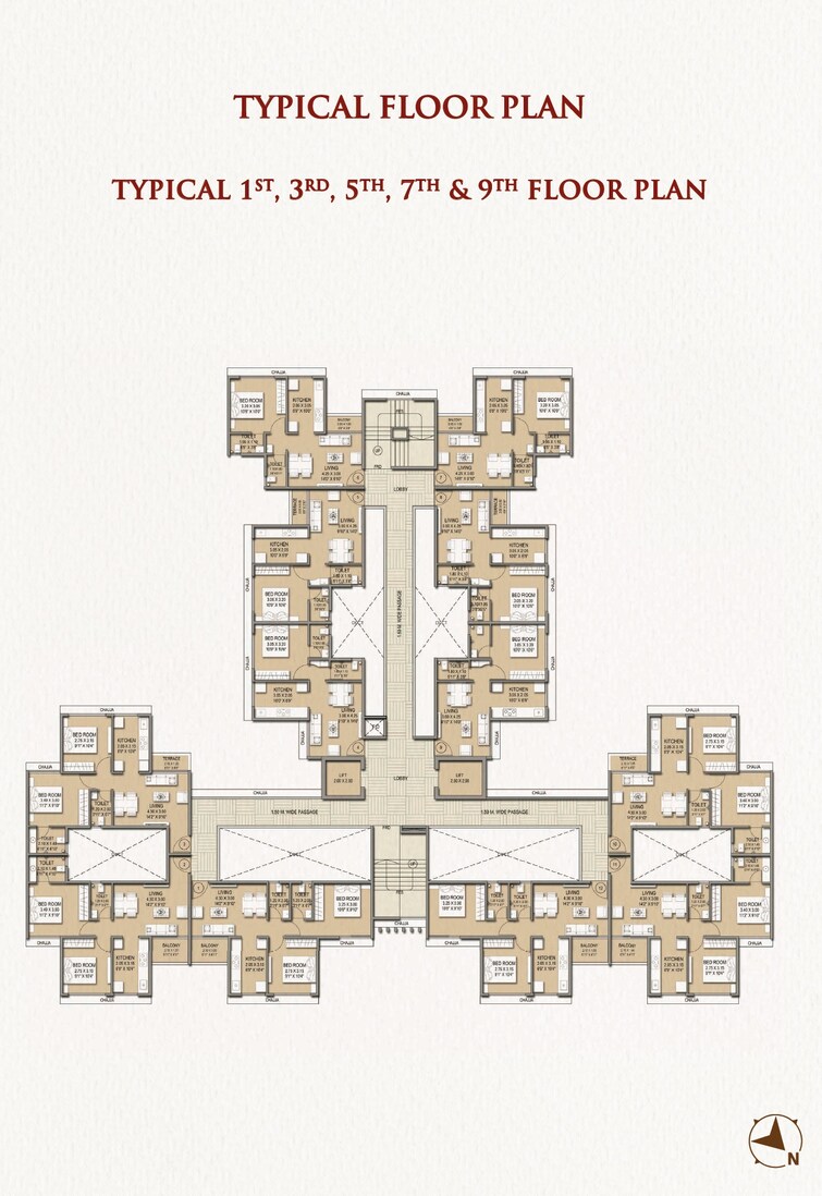 Shree Alampata Floor Plans