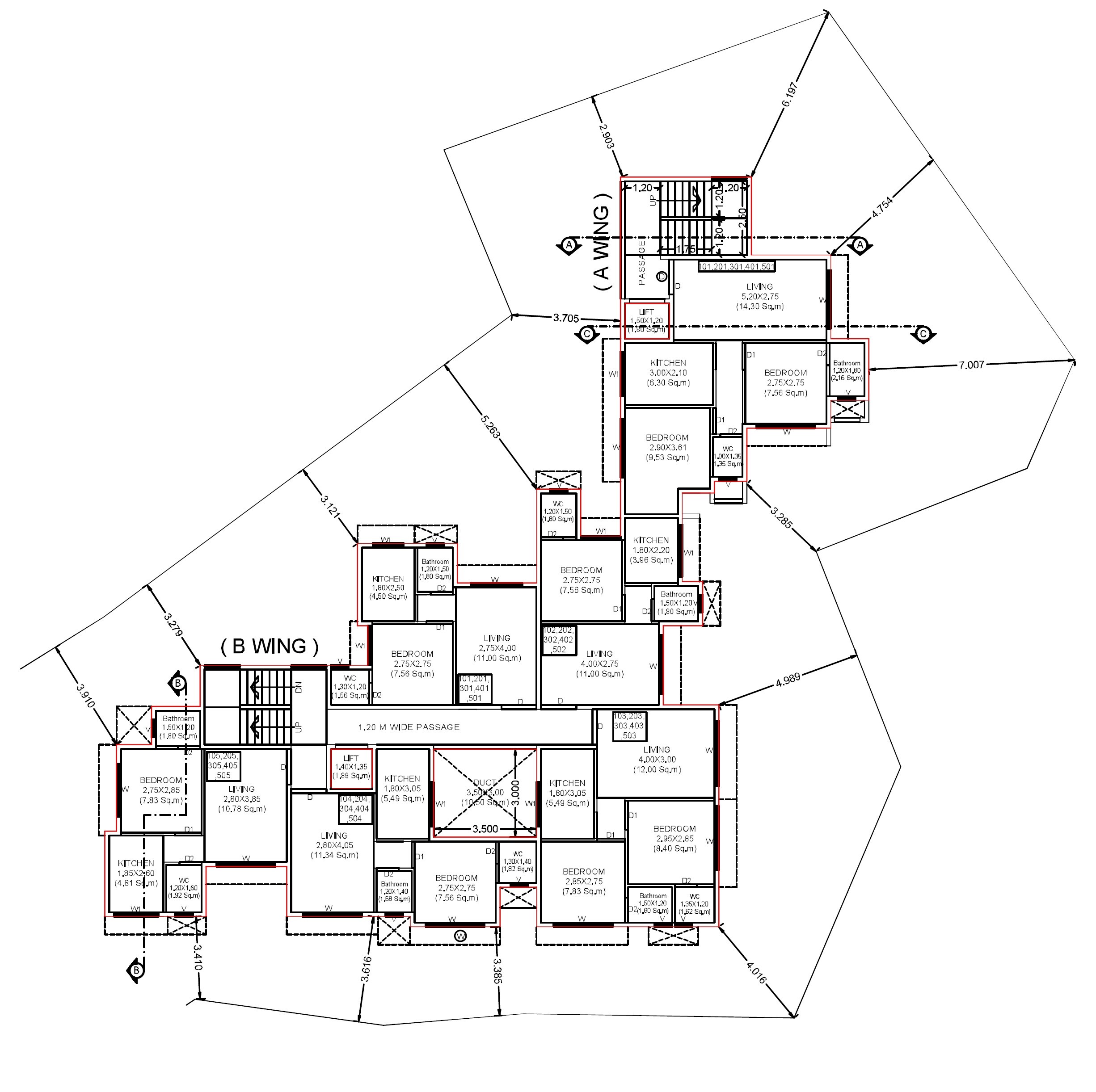 Representative image as actual visual unavailable for Shree Balaji Jijai Apartment