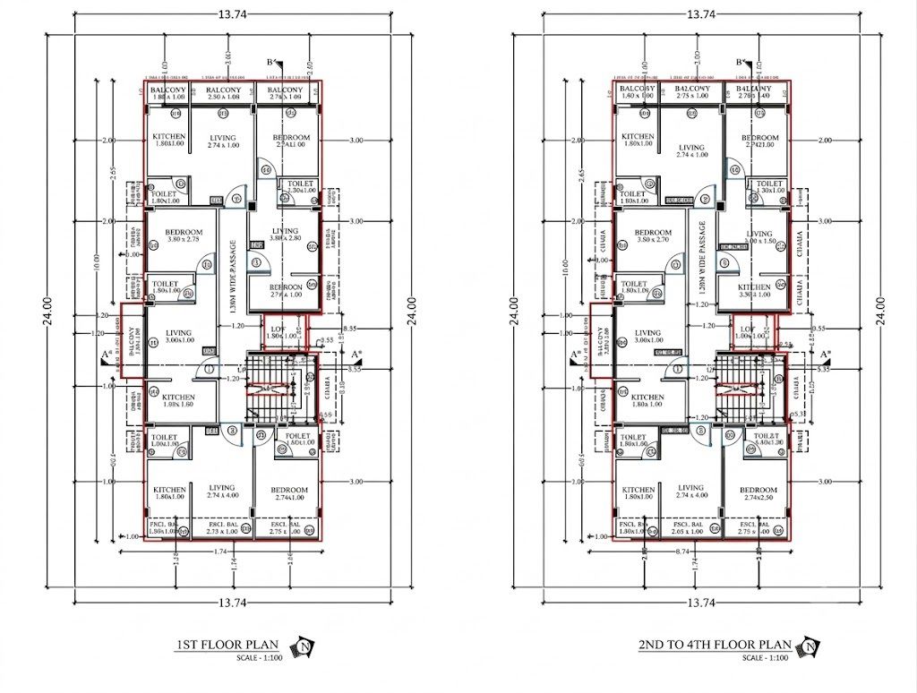 Shree Chaitanya Pride Floor Plans