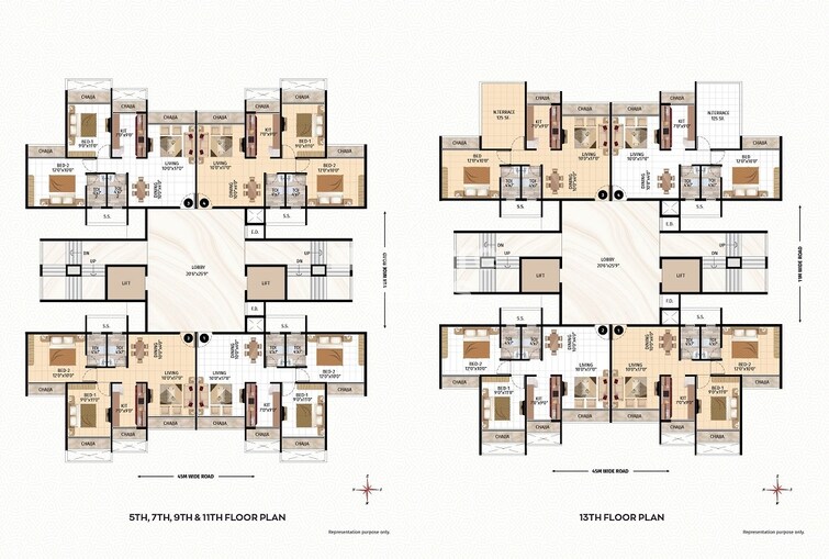 Shree Chamunda Damodarpriya Floor Plans