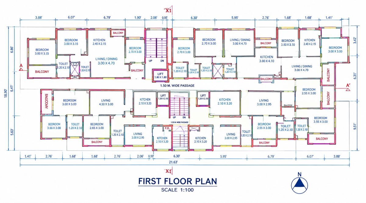 Shree Datta Narayan Apartment Floor Plans
