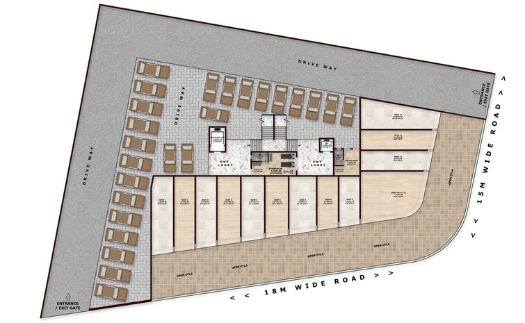 Shree Empire Pushpak Nagar Floor Plans 1