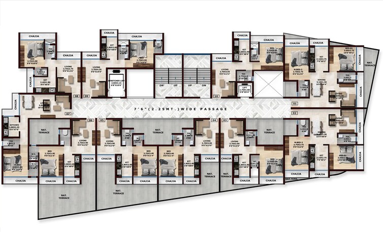 Shree Empire Pushpak Nagar Floor Plans 2