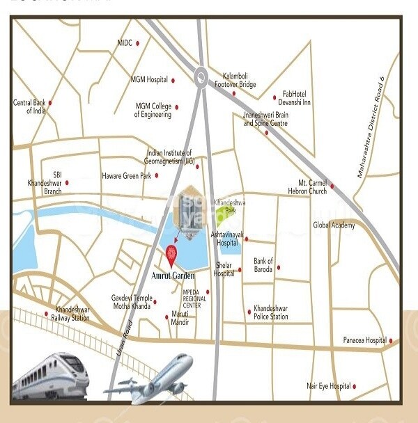 Shree Ganesh Amrut Garden Location Image