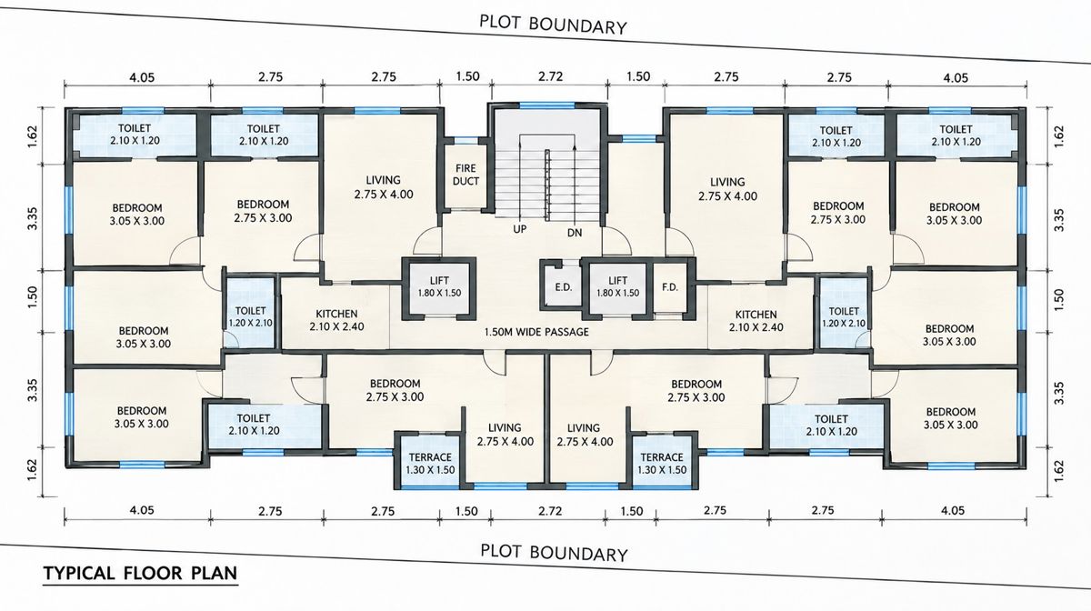 Shree Ganesh Kusum Residency Floor Plans
